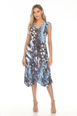 Valerie Dress - Blue Eclipse