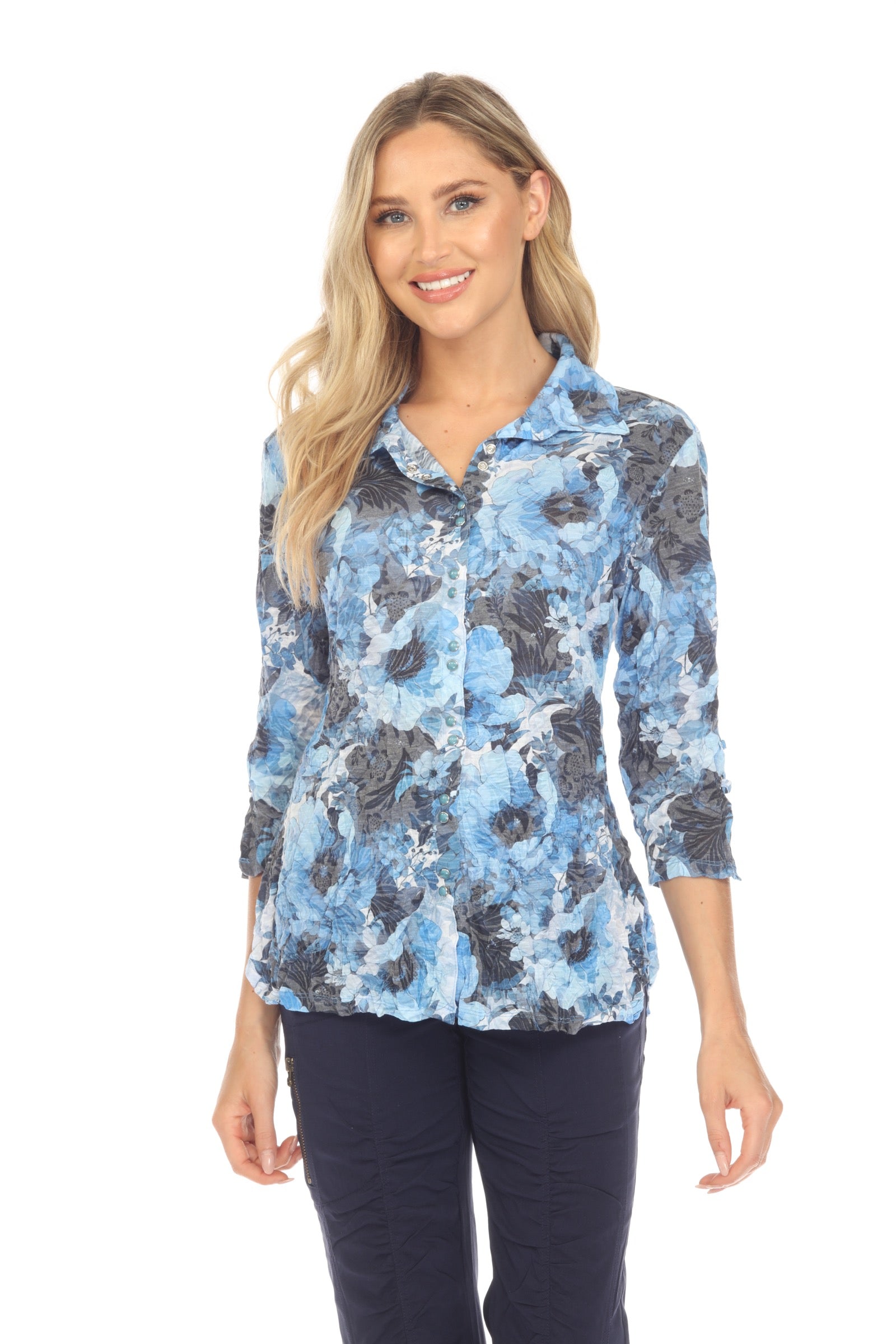 Sabrina Shirt - Winter Florals