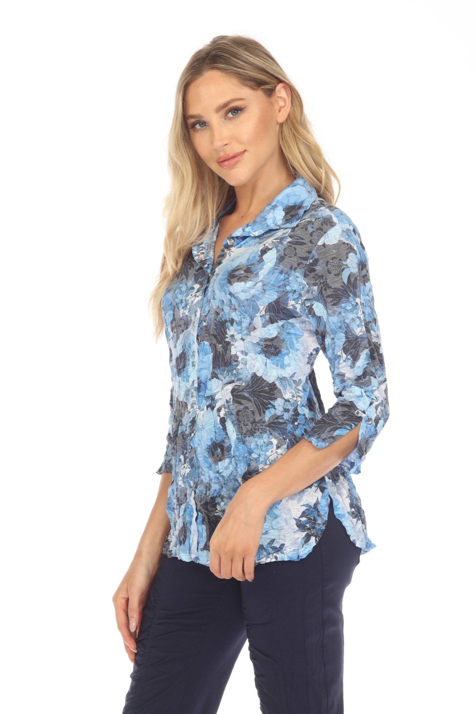 Sabrina Shirt - Winter Florals