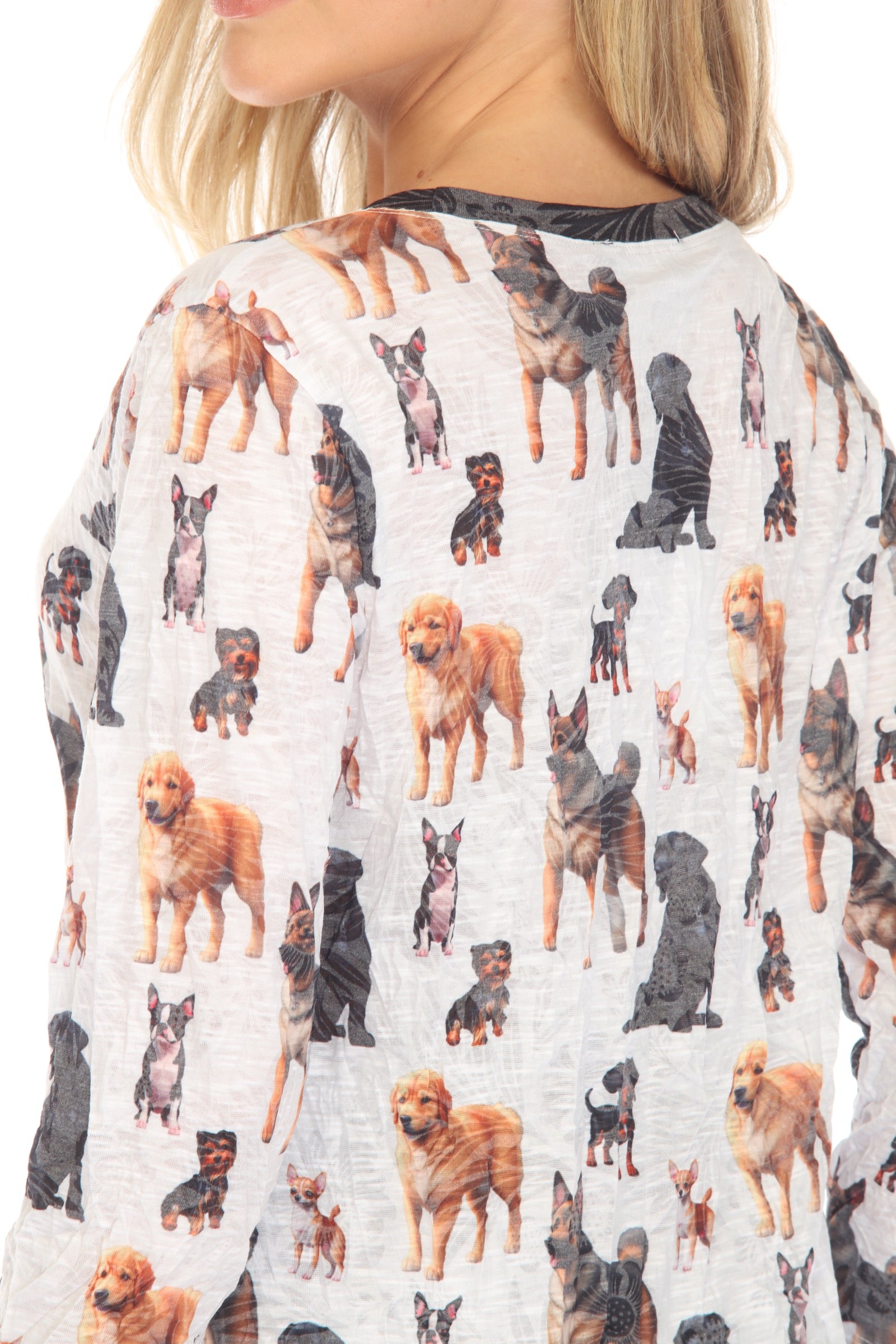 Round-Neck Top - Dog Show