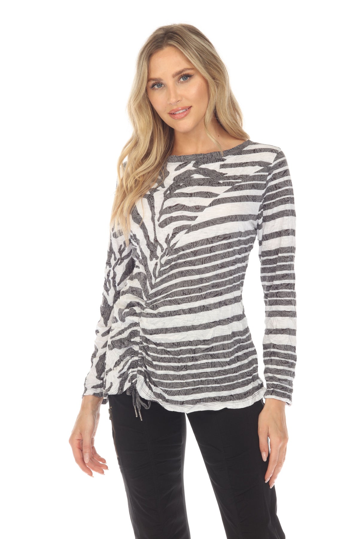 Joelle Top - Zebra Prism