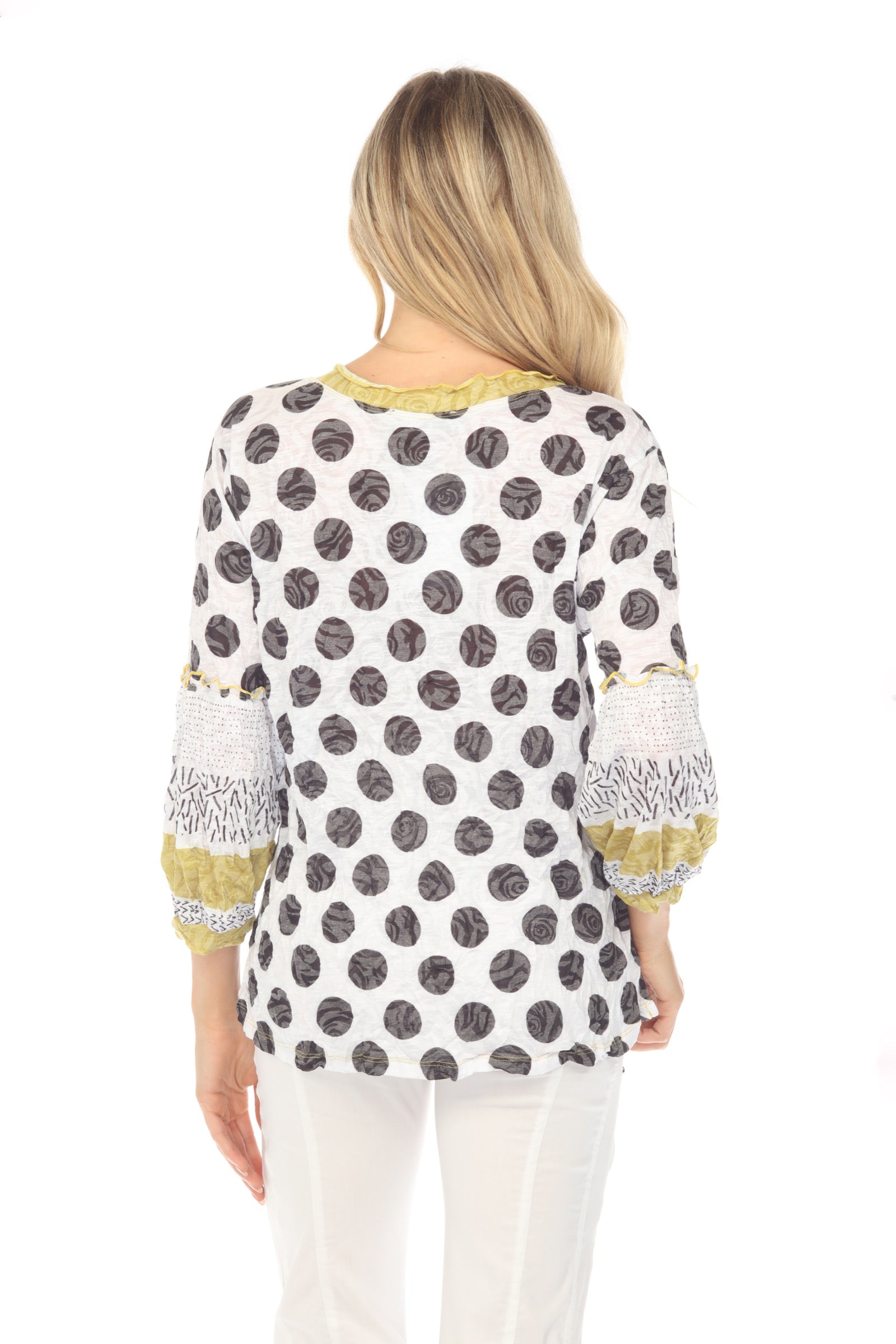 Carla Top - Mixed Dots