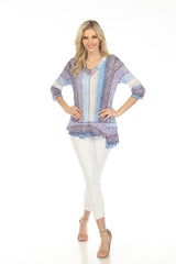 Madeline Top - Lilac Stripes - CARINE