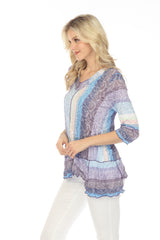 Madeline Top - Lilac Stripes - CARINE