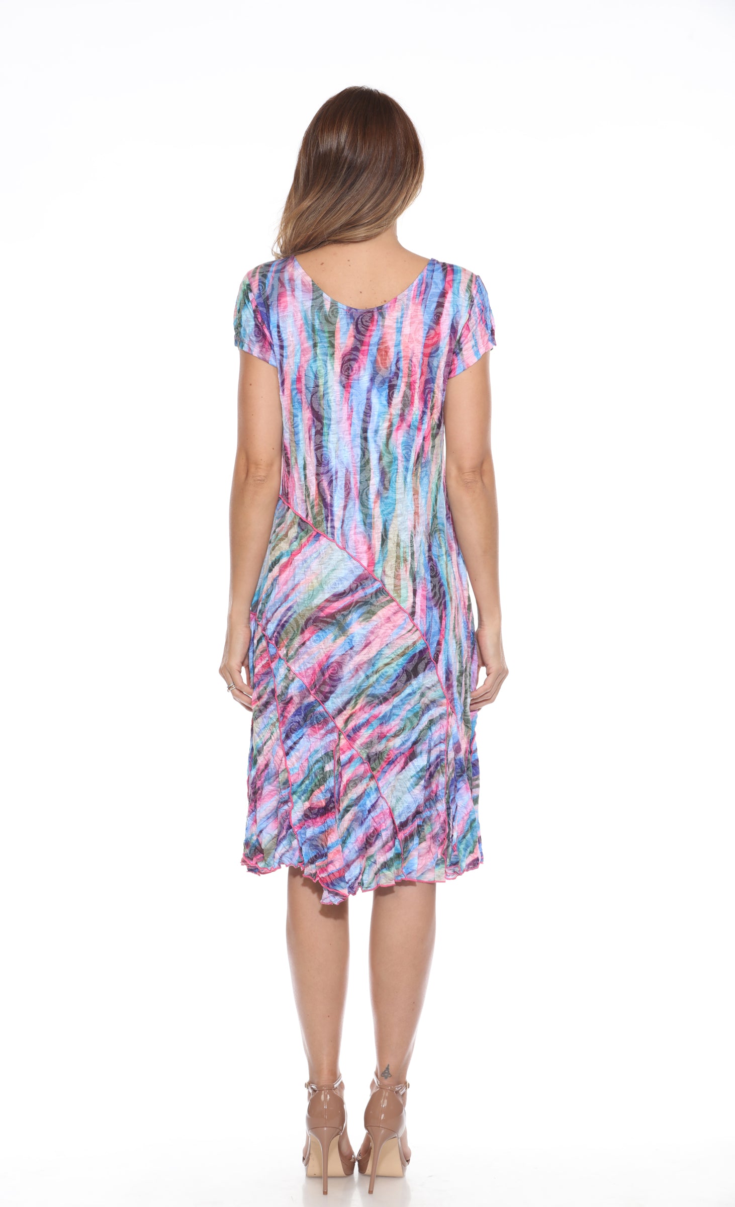 Gail Dress - Aurora Flame