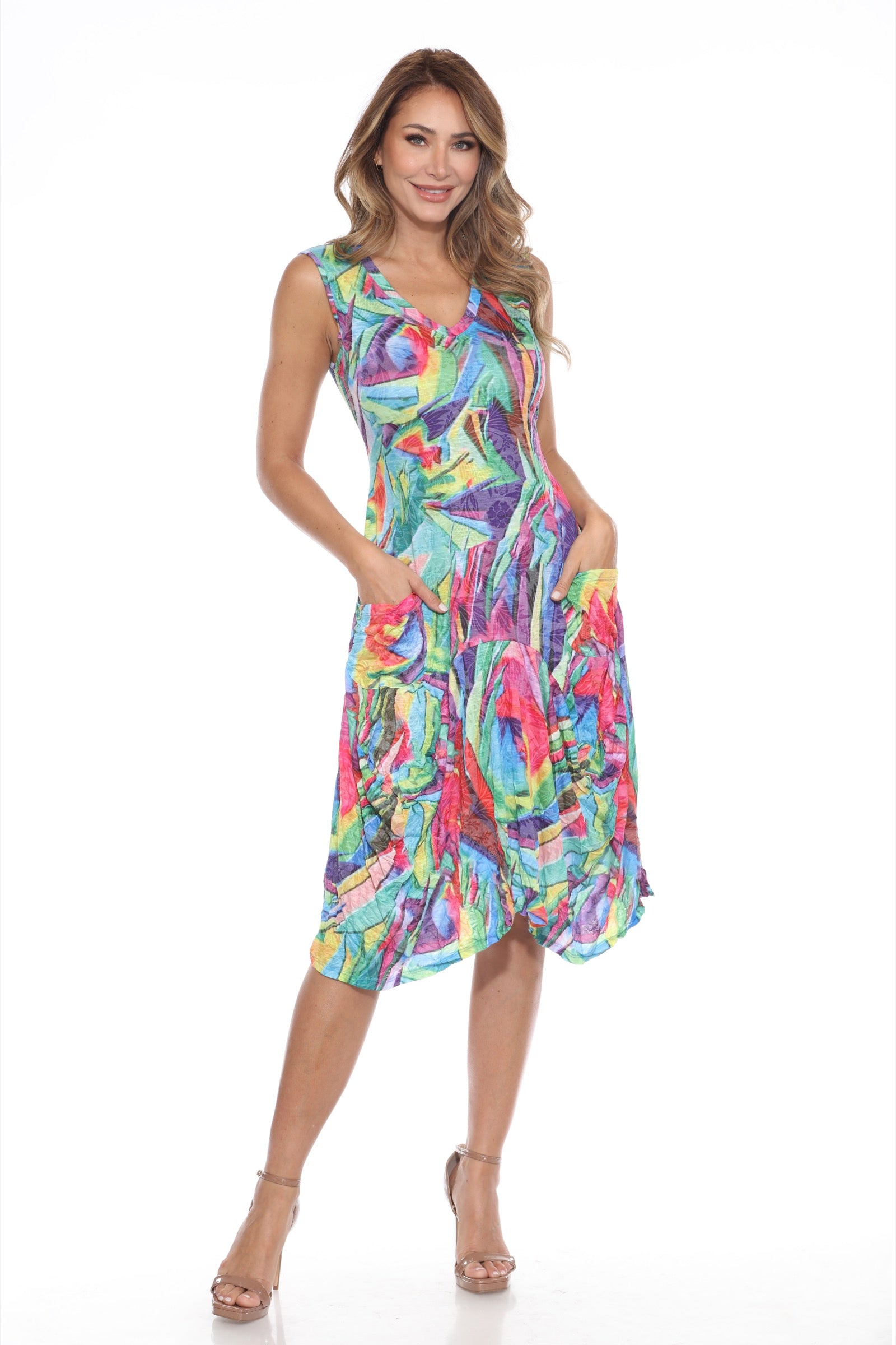 Valerie Dress - Vibrant Burst