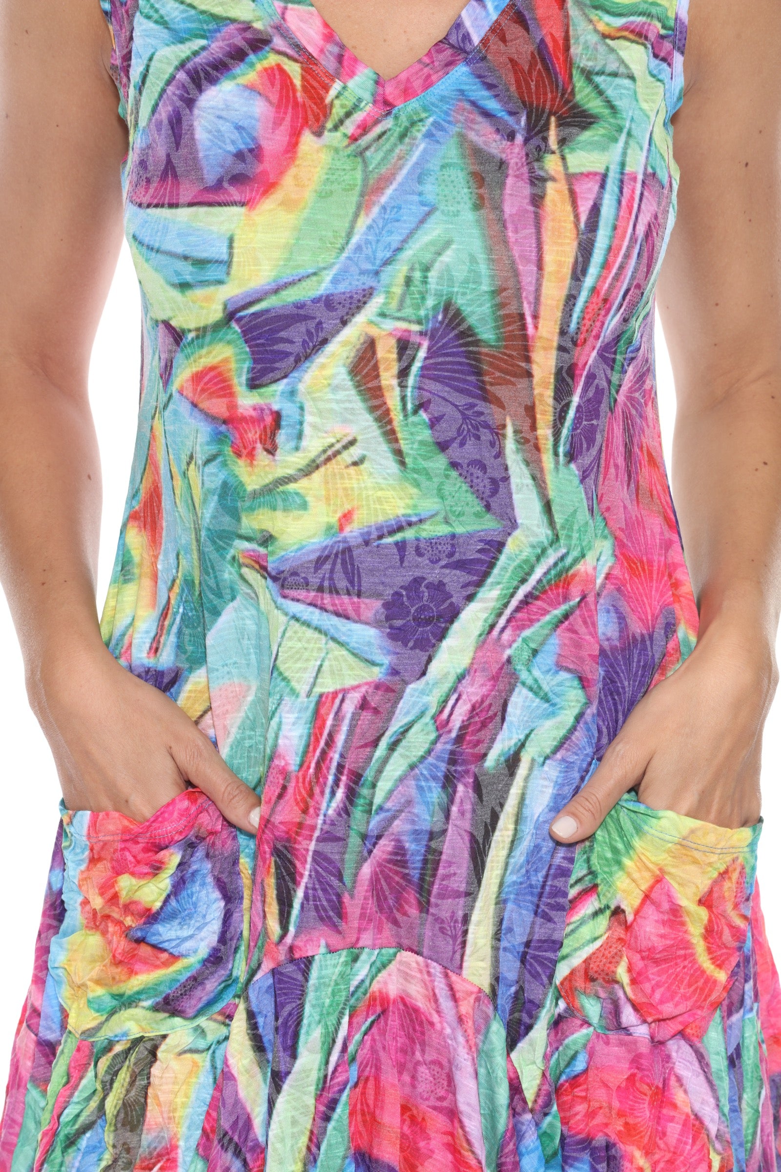 Valerie Dress - Vibrant Burst