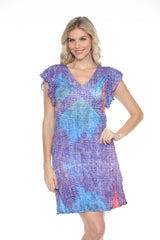 Bella Dress - Violet Haze