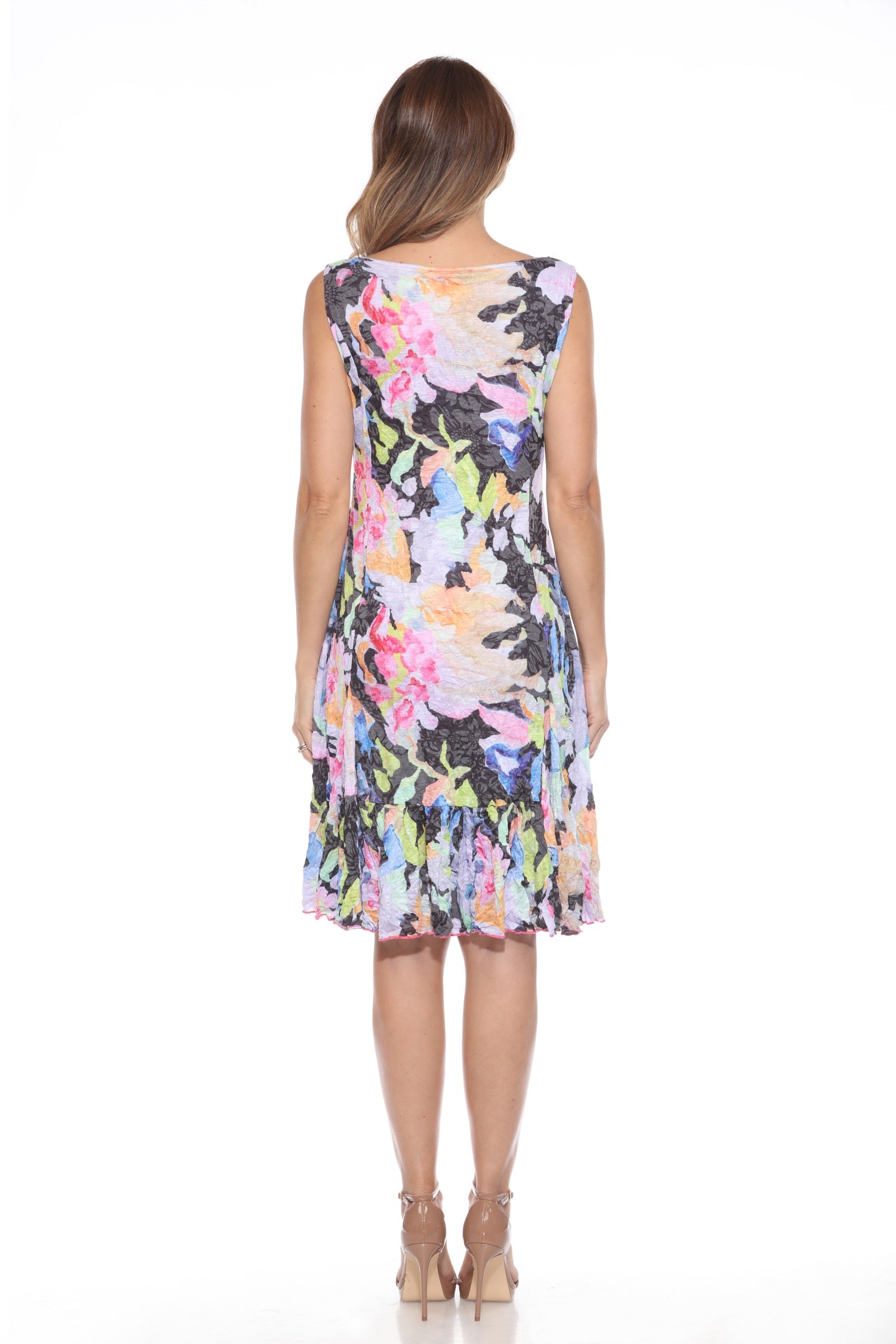 Veronica Dress - Floral Splash