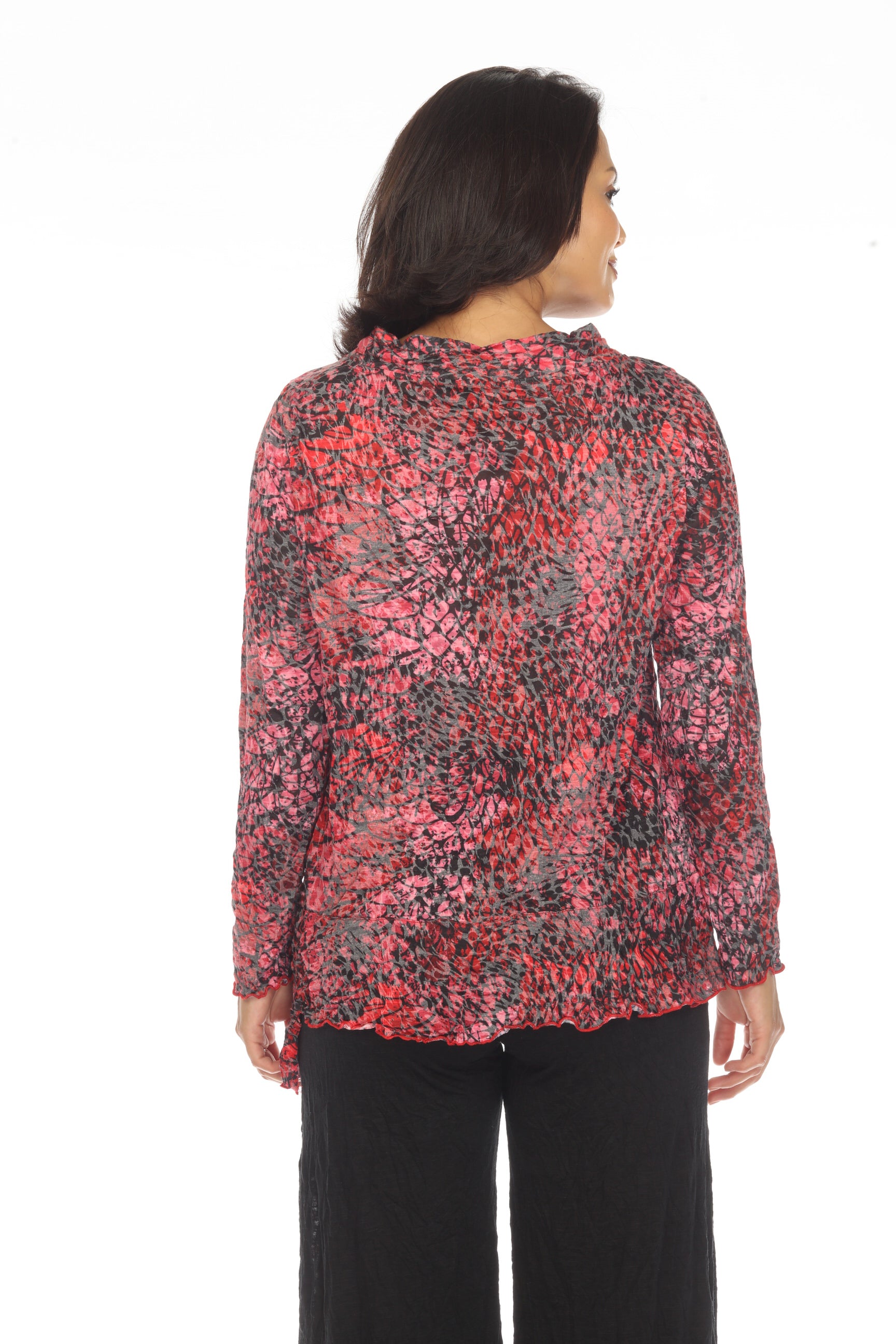 Melanie Top - Red Scales - CARINE