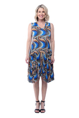 Valerie Dress - Ebb and Flow - CARINE